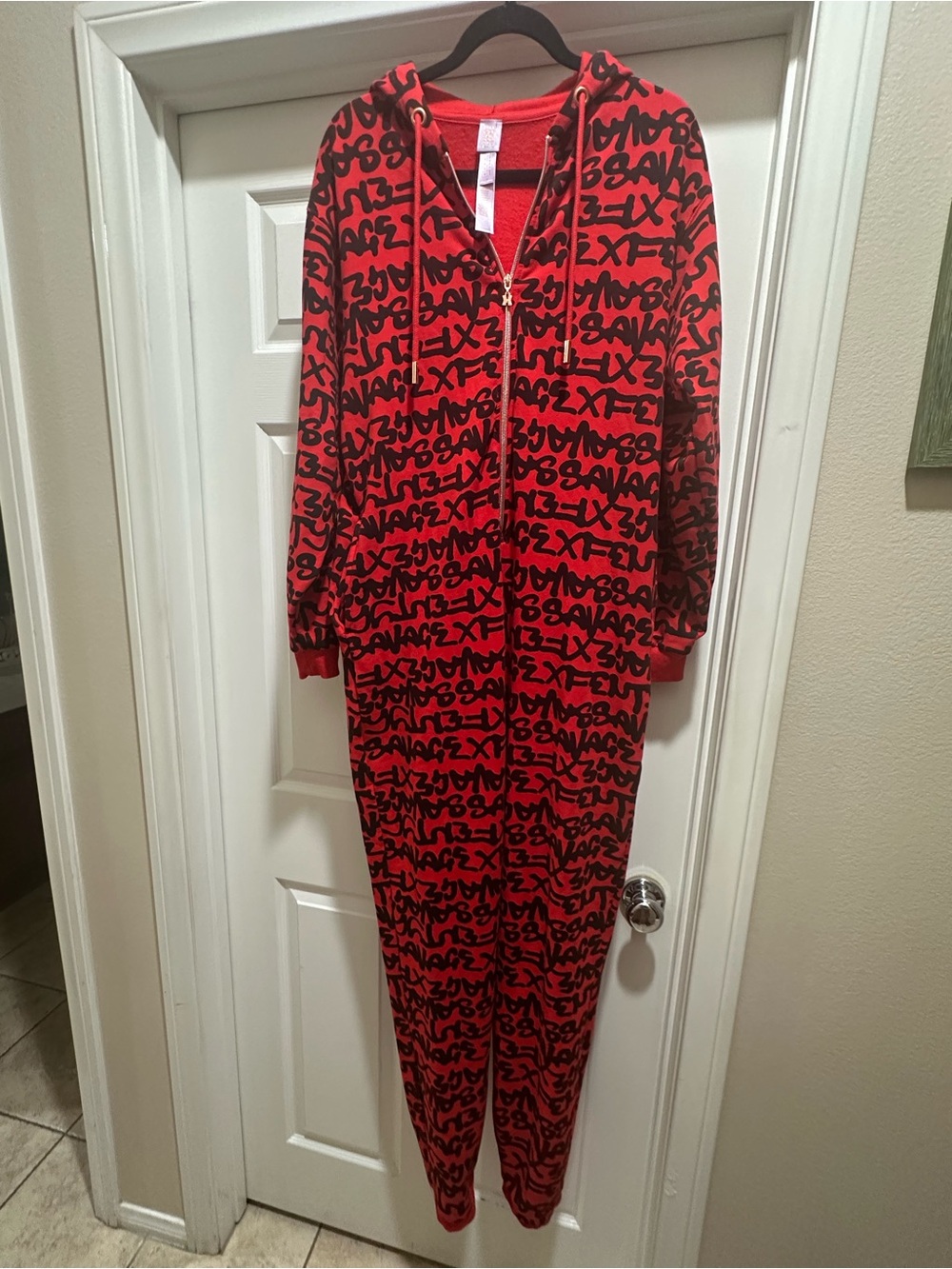 Savage X Fenty Forever Savage Hooded Onesie